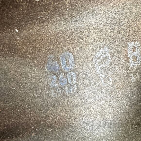 Birkenstock Womens Florida Birko-Flor Soft Bed Sandal Size 40 / 9 Vegan Blue - Picture 10 of 11